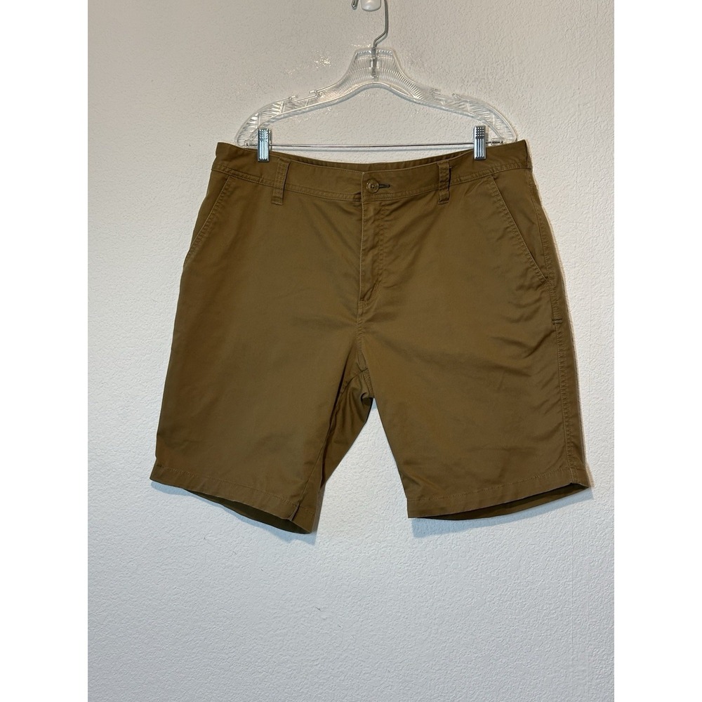 Toad and Co Brown Mens Organic Cotton Mission Ridge Shorts Measure‎ 38 X 10